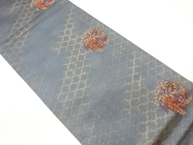 JAPANESE FUKURO OBI / WOVEN MATSUKAWABISHI